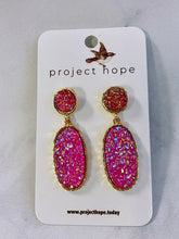 Load image into Gallery viewer, Hot Pink Earrings